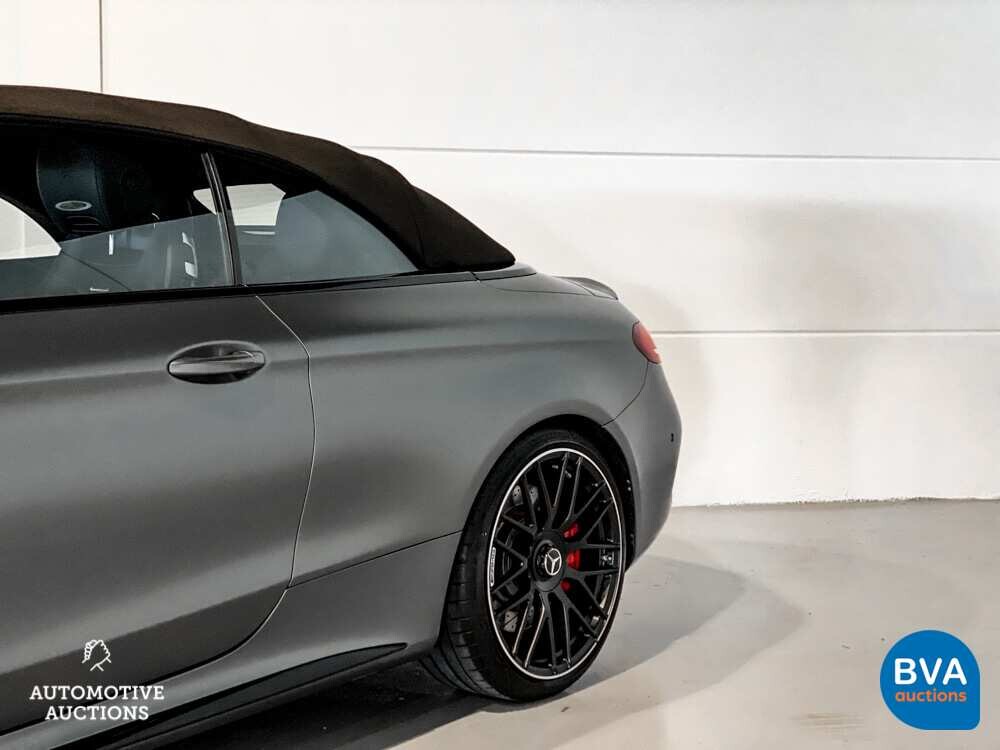 Mercedes Benz C63s AMG 4.0 V8 Cabriolet C-Class 510hp 2020 FACELIFT, K-129-DL.
