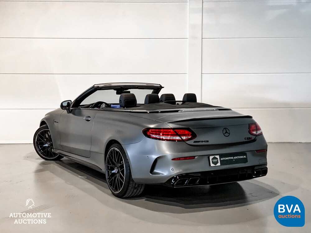 Mercedes Benz C63s AMG 4.0 V8 Cabriolet C-Class 510hp 2020 FACELIFT, K-129-DL.