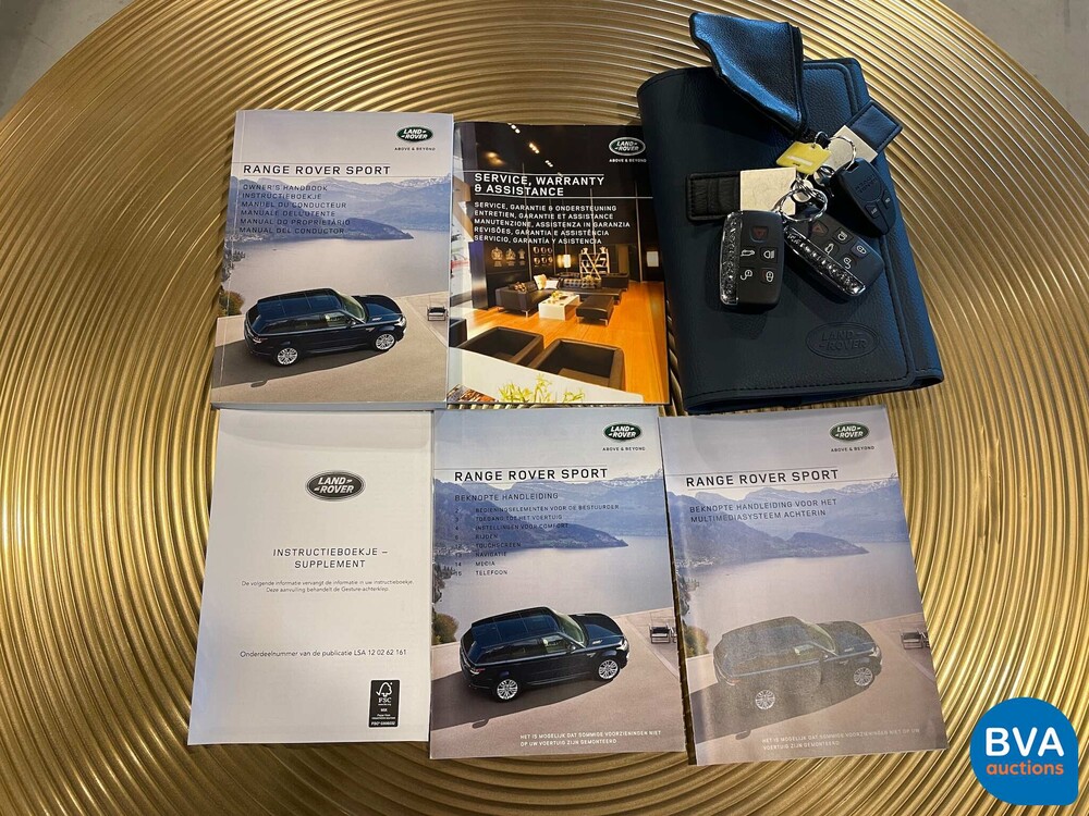 Land Rover Range Rover Sport SVR 5.0 V8 Kompressor 551PS 2016 -Org. NL-, JB-070-G.