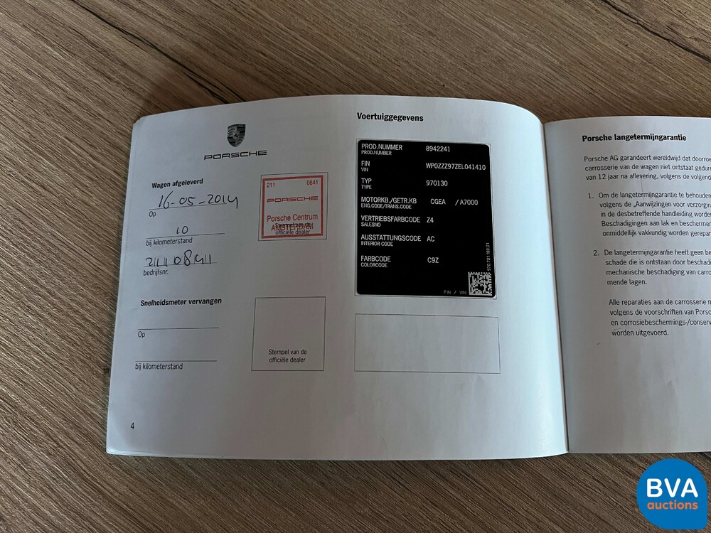 Porsche Panamera 3.0 S E-Hybrid 2014 333hp -Org. NL-, 7-TTJ-57.