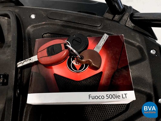 Gillera Fuoco 500LT AKRAPOVIC 2010 41pk, 46-MH-VR