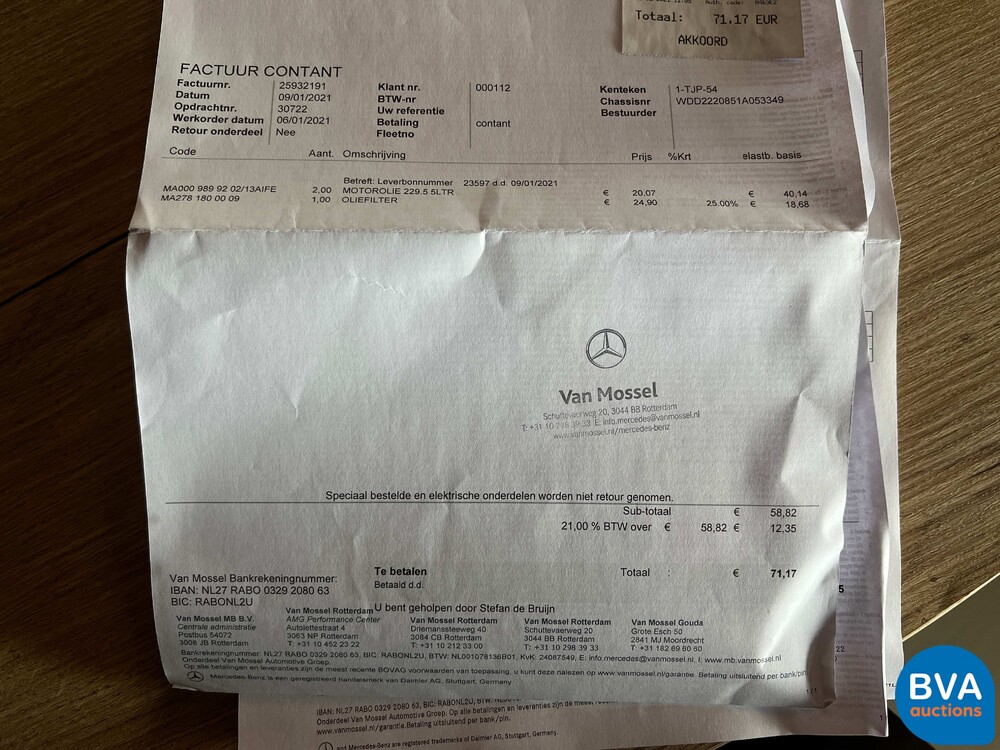 Mercedes-Benz S500 4Matic Prestige Plus S-Klasse 455pk -Org. NL-, 1-TJP-54.