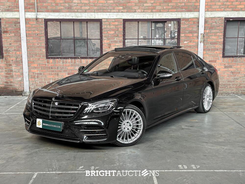 Mercedes-Benz S400d Lang AMG 3.0 V6 4Matic Premium Plus 340pk 2017 S-Klasse, K-874-NN