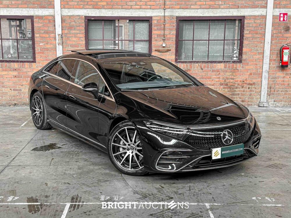 Mercedes-Benz EQS450+ AMG Line 108 kWh 333pk 2021 (Origineel-NL + 1e Eigenaar), N-153-SZ