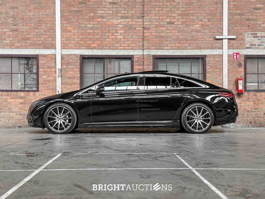 Mercedes-Benz EQS450+ AMG Line 108 kWh 333pk 2021 (Origineel-NL + 1e Eigenaar), N-153-SZ