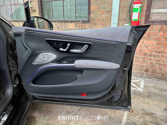 Mercedes-Benz EQS450+ AMG Line 108 kWh 333pk 2021 (Origineel-NL + 1e Eigenaar), N-153-SZ