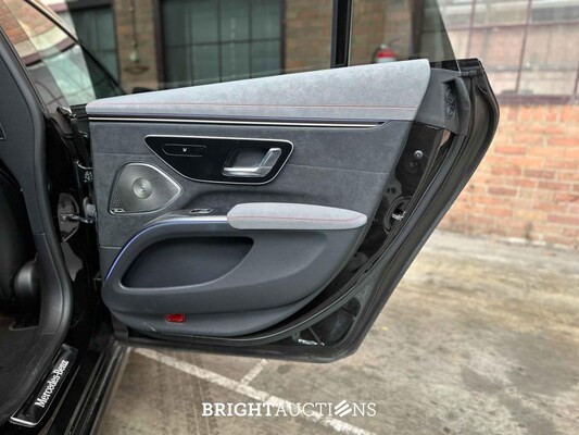 Mercedes-Benz EQS450+ AMG Line 108 kWh 333pk 2021 (Origineel-NL + 1e Eigenaar), N-153-SZ