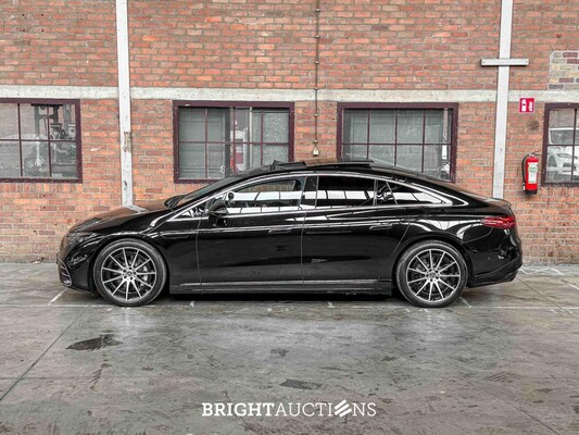 Mercedes-Benz EQS450+ AMG Line 108 kWh 333pk 2021 (Origineel-NL + 1e Eigenaar), N-153-SZ