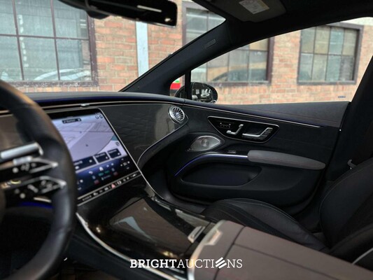 Mercedes-Benz EQS450+ AMG Line 108 kWh 333pk 2021 (Origineel-NL + 1e Eigenaar), N-153-SZ