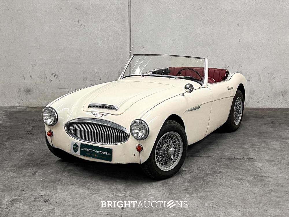 Austin-Healey 3000 Mark II 2+2 Cabriolet - projectauto - LHD 3 Carburetors 1962 Oldtimer