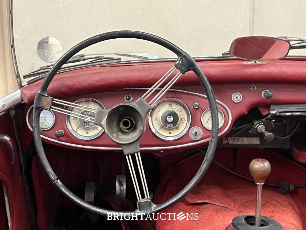 Austin-Healey 3000 Mark II 2+2 Cabriolet - projectauto - LHD 3 Carburetors 1962 Oldtimer