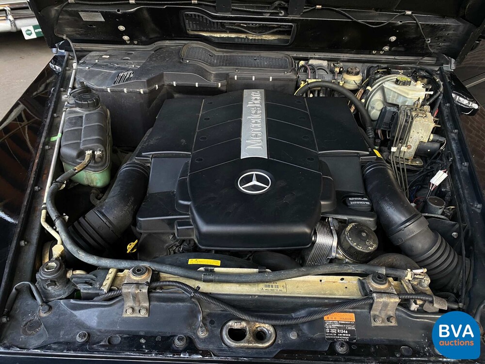 Mercedes G500 AMG Lang 7Personen 296pk 2002 -YOUNGTIMER-.