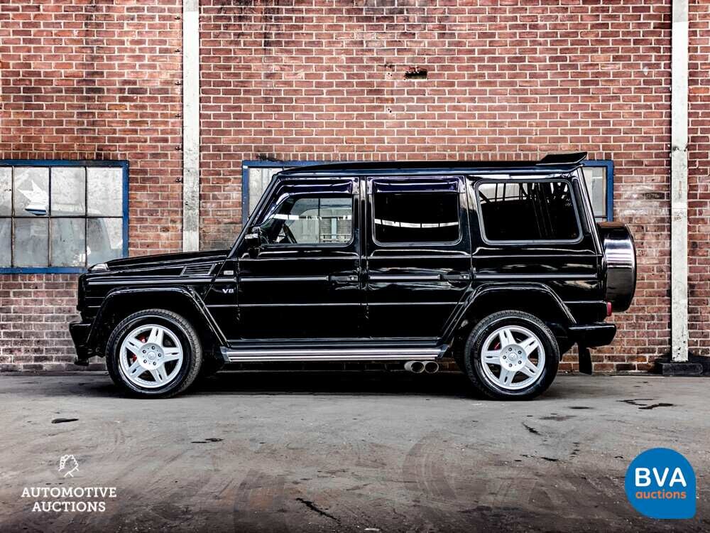Mercedes G500 AMG Lang 7Personen 296pk 2002 -YOUNGTIMER-.