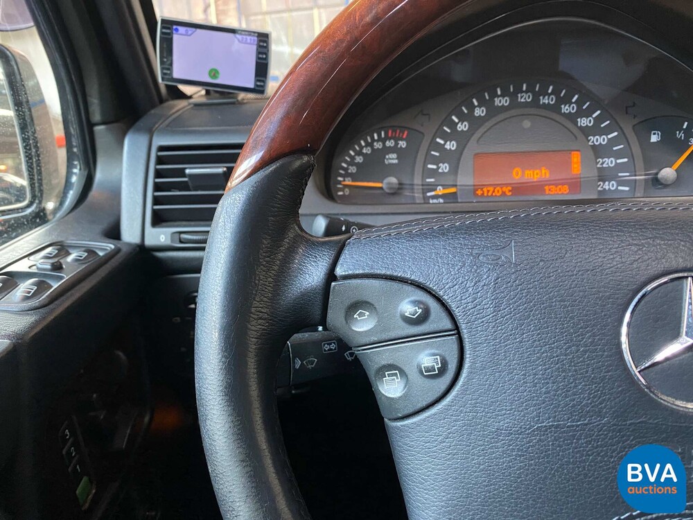 Mercedes G500 AMG Lang 7Personen 296pk 2002 -YOUNGTIMER-.