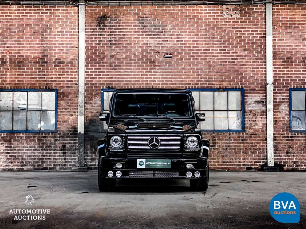 Mercedes G500 AMG Lang 7Personen 296pk 2002 -YOUNGTIMER-.