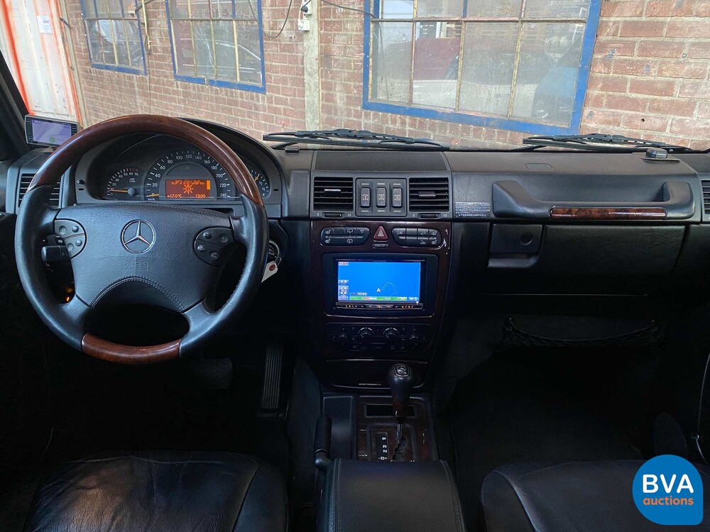 Mercedes G500 AMG Lang 7Personen 296pk 2002 -YOUNGTIMER-.