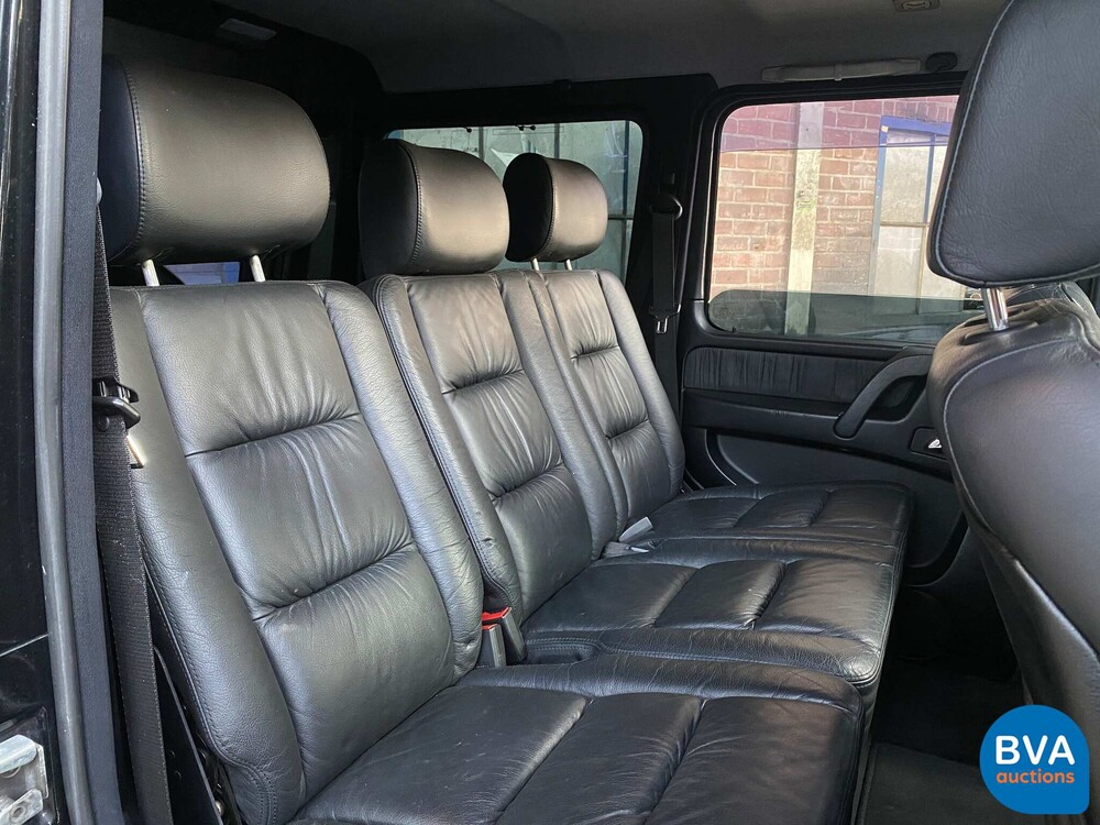 Mercedes G500 AMG Lang 7Personen 296pk 2002 -YOUNGTIMER-.