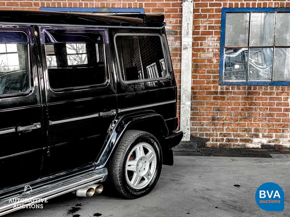Mercedes G500 AMG Lang 7Personen 296pk 2002 -YOUNGTIMER-.