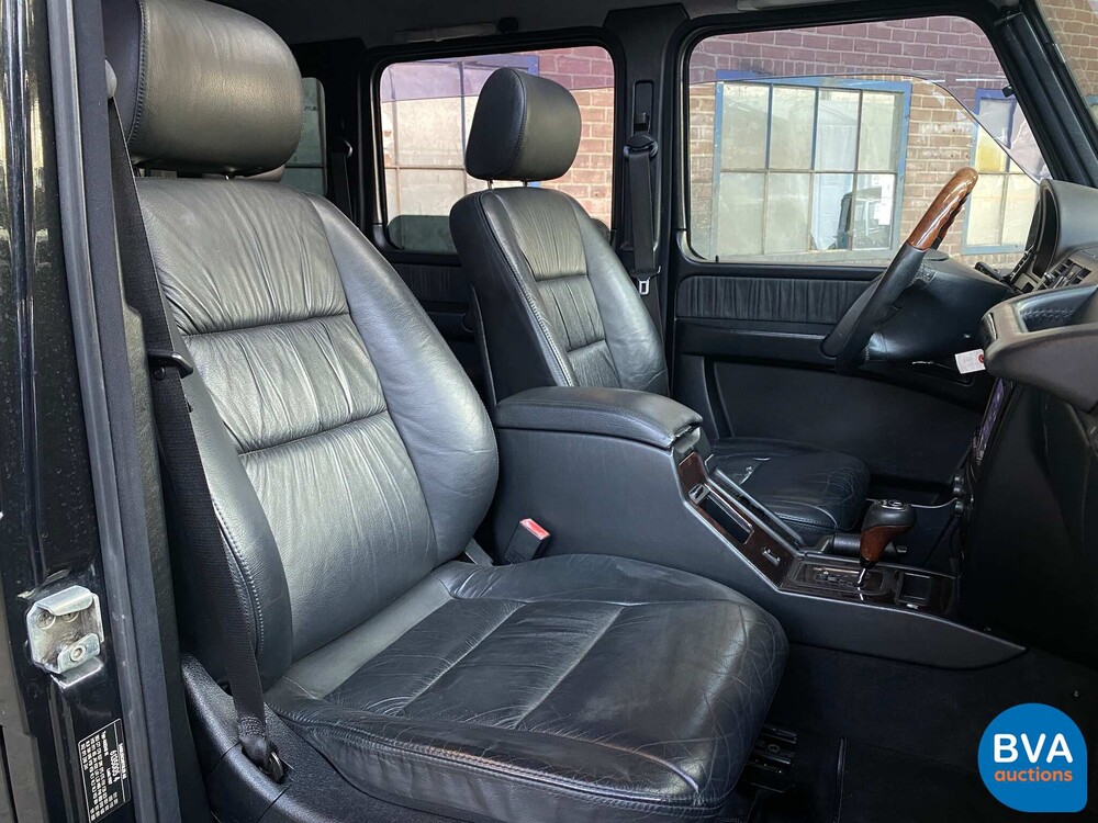 Mercedes G500 AMG Lang 7Personen 296pk 2002 -YOUNGTIMER-.