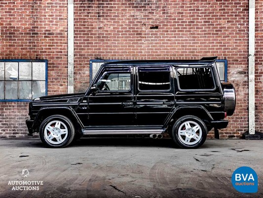 Mercedes G500 AMG Long 7persons 296pk 2002 -YOUNGTIMER-.