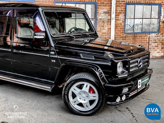 Mercedes G500 AMG Lang 7persoons 296pk 2002 -YOUNGTIMER-