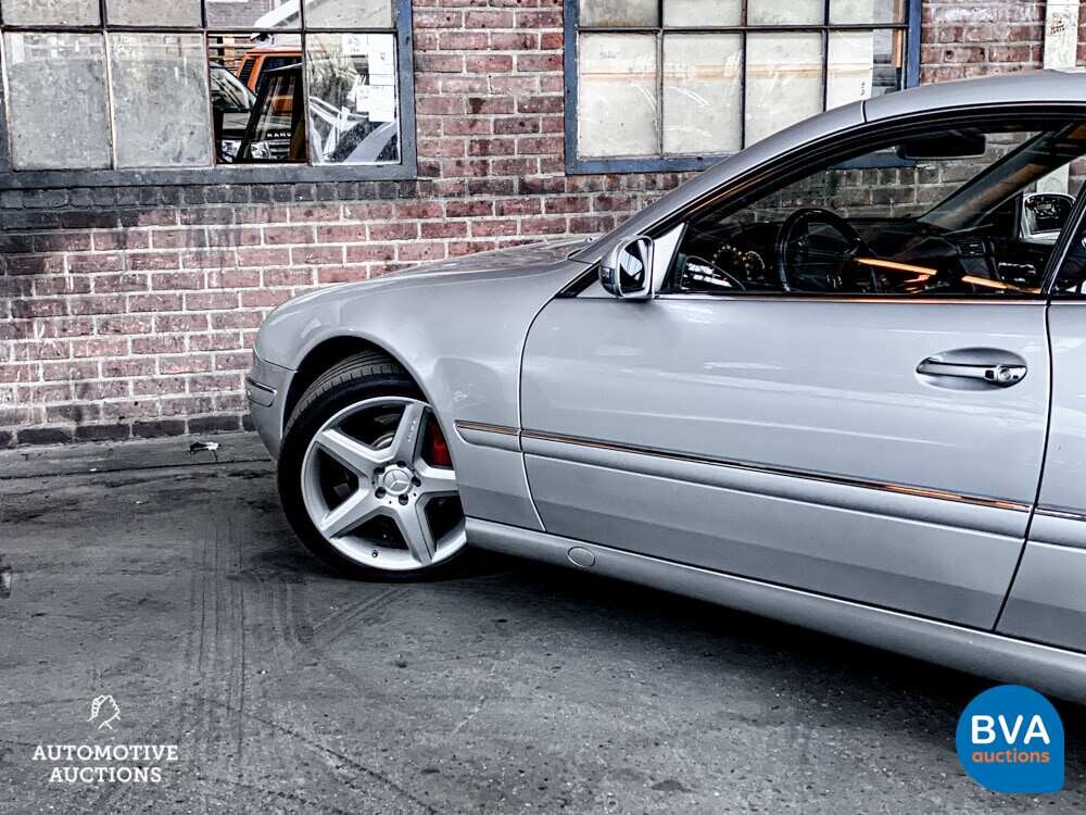 Mercedes-Benz CL500 Coupé 306 PS 2002.