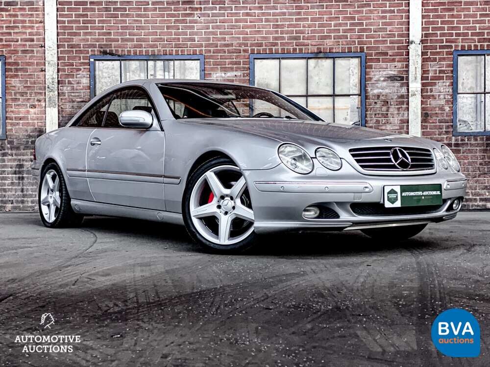 Mercedes-Benz CL500 Coupé 306 PS 2002.