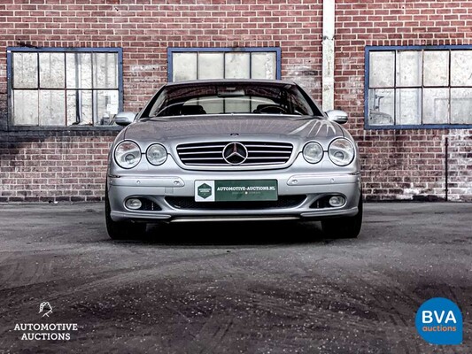 Mercedes-Benz CL500 Coupe 306hp 2002.