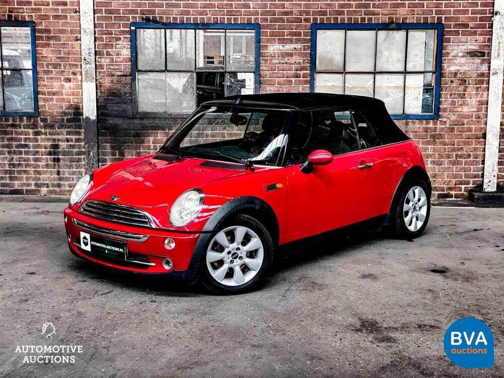 Mini Cabrio 1.6 Cooper Chili 116pk 2004 -Org. NL-, 87-PP-LN.