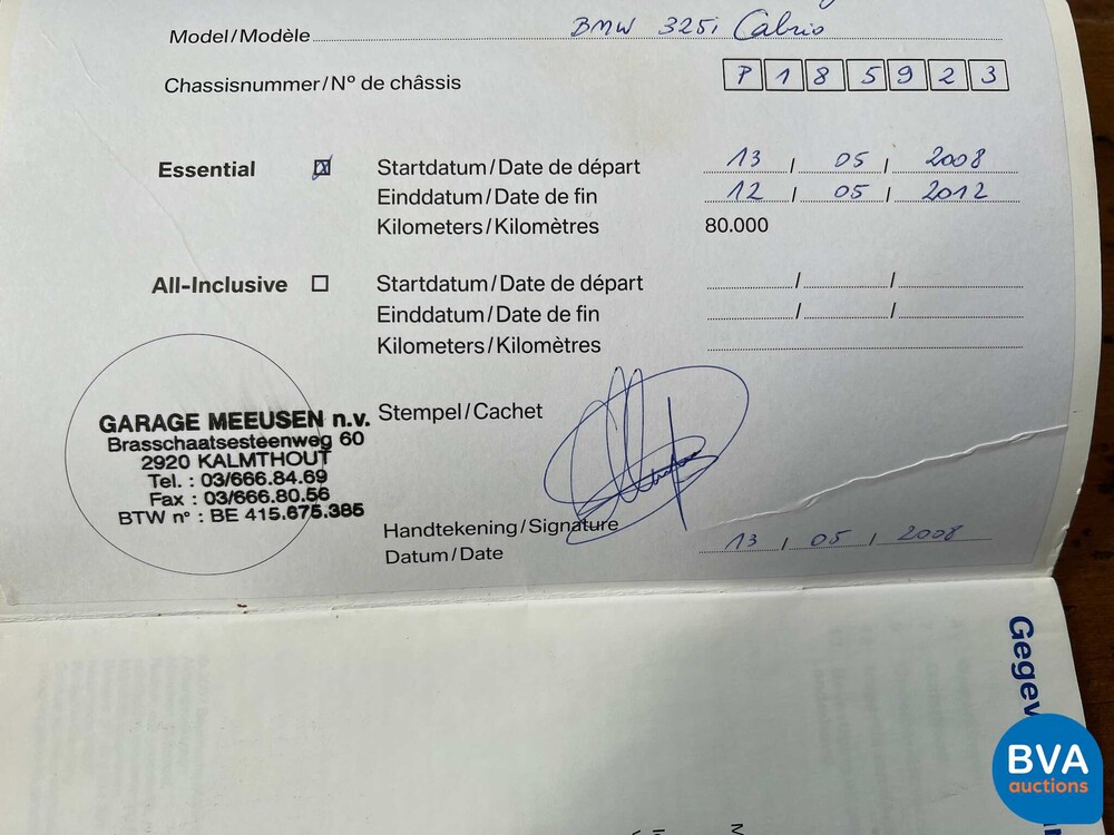 BMW 325i Cabriolet High Executive 3er-Reihe 211 PS 2008, K-815-VT.