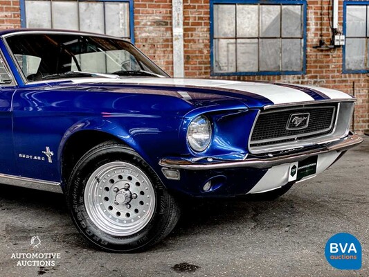 Ford Mustang V8 Coupe 199hp 1968.