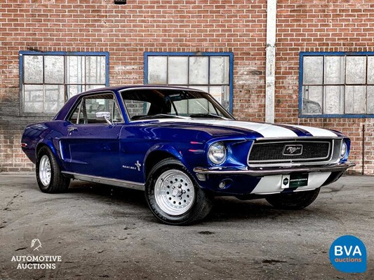 Ford Mustang V8 Coupé 199PS 1968.