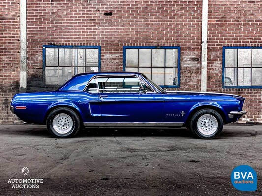 Ford Mustang V8 Coupe 199hp 1968.