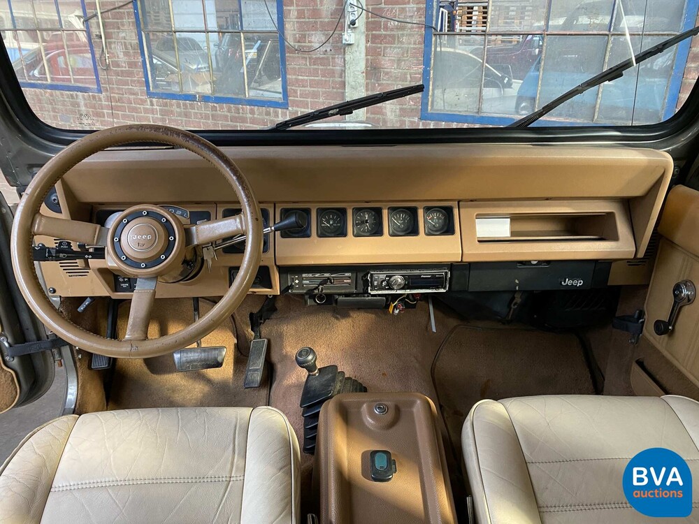 JeepWrangler 4.2 V6 Automatik 4WD 114PS 1988 -Org. NL-, VB-83-YR.