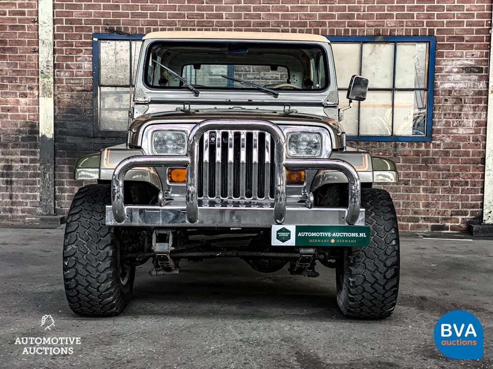 JeepWrangler 4.2 V6 Automatik 4WD 114PS 1988 -Org. NL-, VB-83-YR.