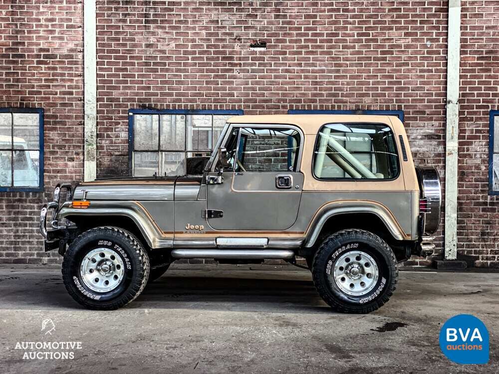 JeepWrangler 4.2 V6 Automatik 4WD 114PS 1988 -Org. NL-, VB-83-YR.
