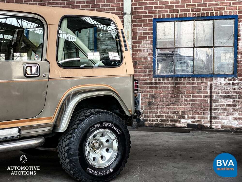 JeepWrangler 4.2 V6 Automatik 4WD 114PS 1988 -Org. NL-, VB-83-YR.