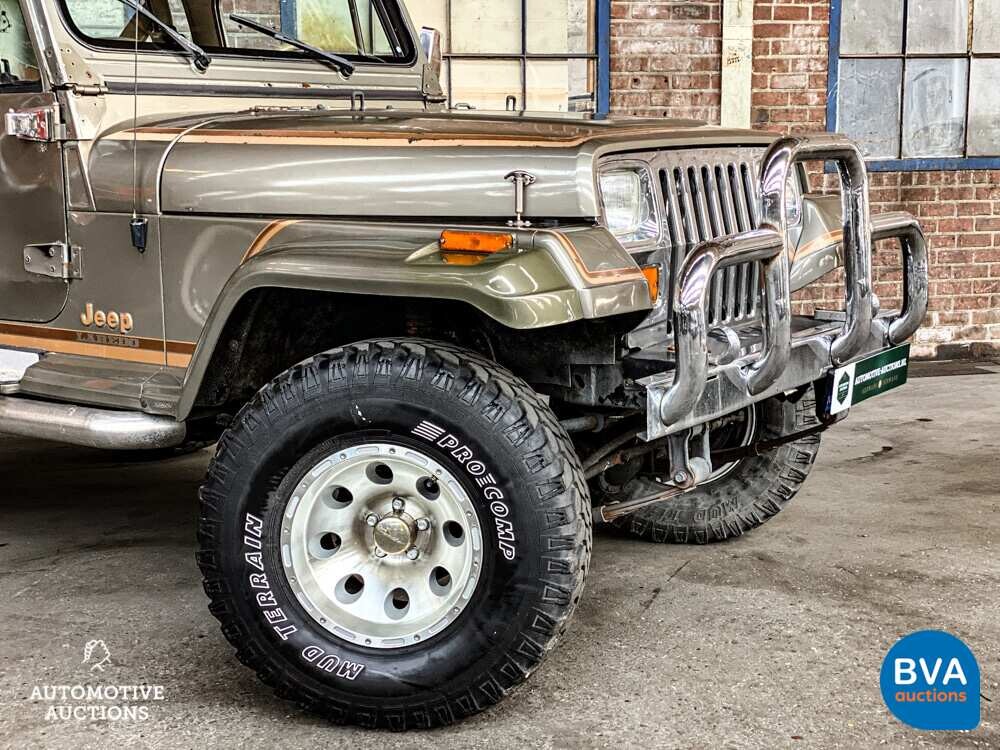 JeepWrangler 4.2 V6 Automatik 4WD 114PS 1988 -Org. NL-, VB-83-YR.