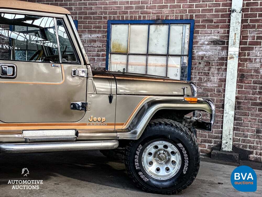 JeepWrangler 4.2 V6 Automatik 4WD 114PS 1988 -Org. NL-, VB-83-YR.