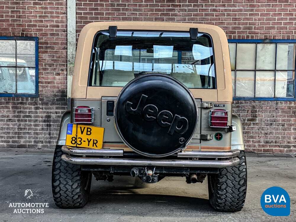 JeepWrangler 4.2 V6 Automatik 4WD 114PS 1988 -Org. NL-, VB-83-YR.