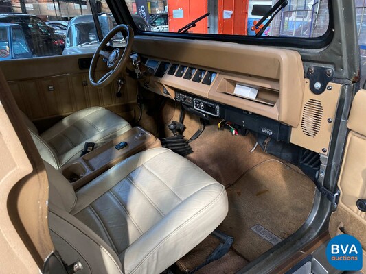 Jeep Wrangler 4.2 V6 Automaat 4WD 114pk 1988 -Org. NL-, VB-83-YR