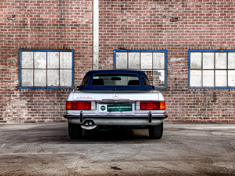 Mercedes-Benz 450SL R107 Roadster 4.5 218 PS SL-Klasse 1973, 23-YA-01.