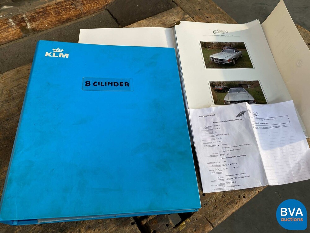 Mercedes-Benz 450SL R107 Roadster 4.5 218 PS SL-Klasse 1973, 23-YA-01.