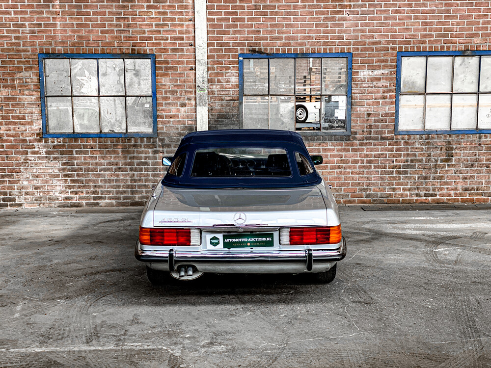 Mercedes-Benz 450SL R107 Roadster 4.5 218 PS SL-Klasse 1973, 23-YA-01.