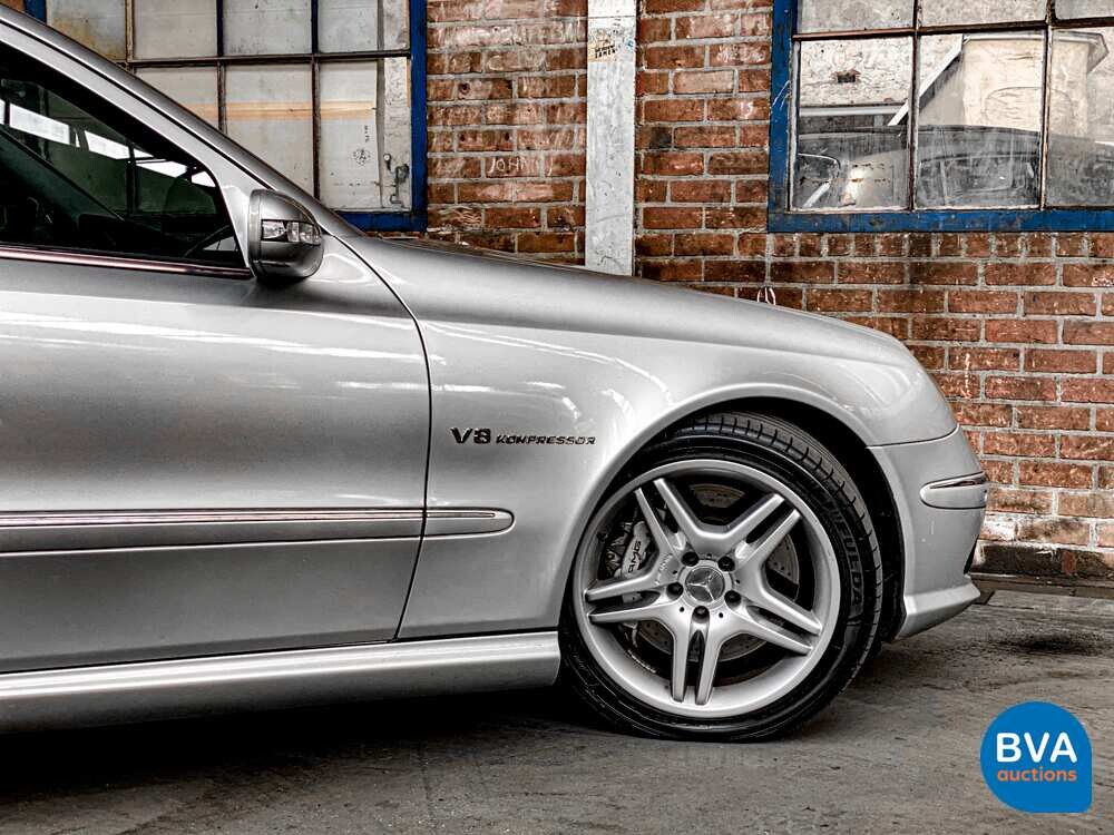Mercedes-Benz E55 AMG 5.4 V8 E-Klasse 476 PS 2003, 42-LG-GK.