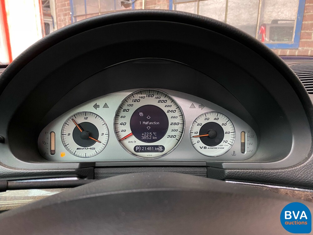 Mercedes-Benz E55 AMG 5.4 V8 E-Klasse 476 PS 2003, 42-LG-GK.