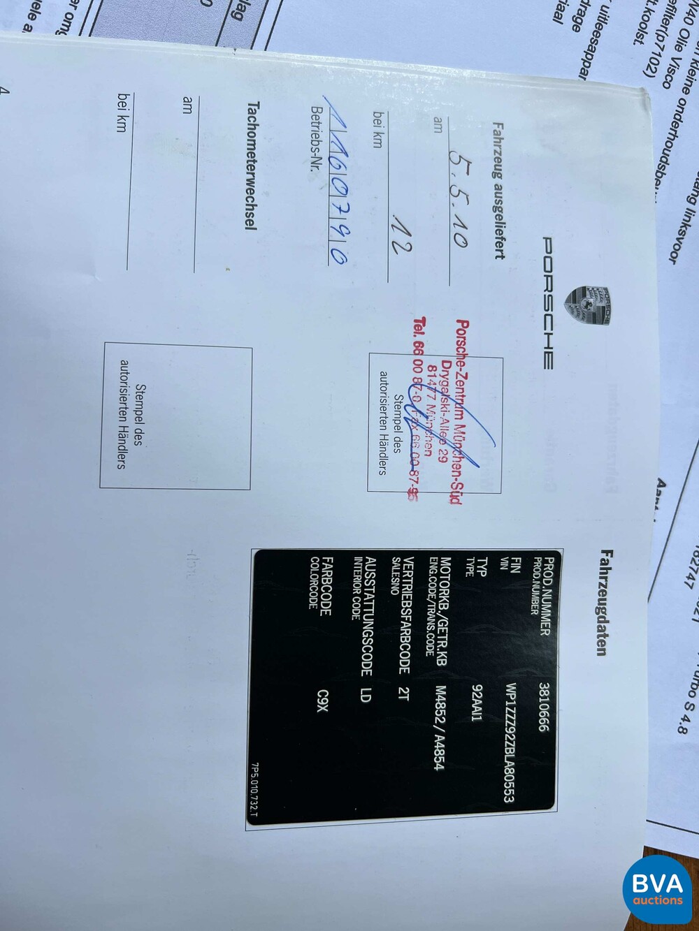 Porsche Cayenne 4.8 Turbo 500 PS 2010, RZ-707-X.