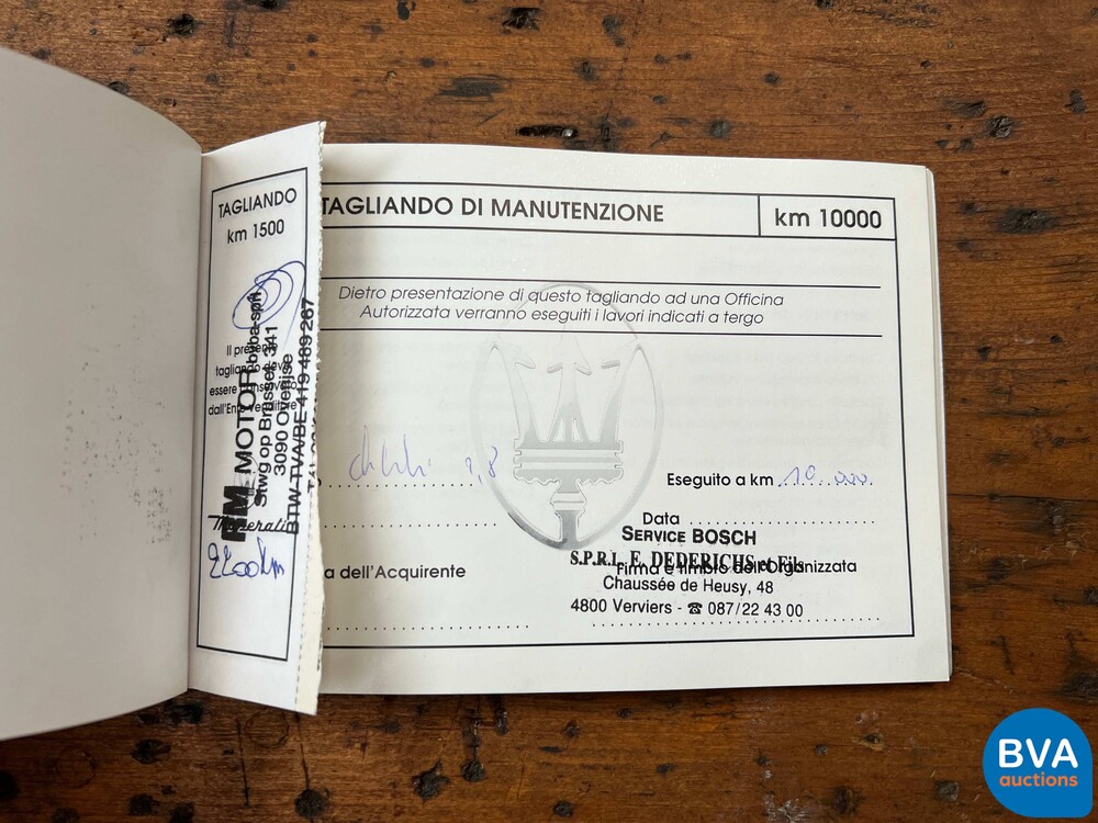 Maserati Ghibli 2 2.8 V6 284 PS 1997 Handbuch, XX-578-X.