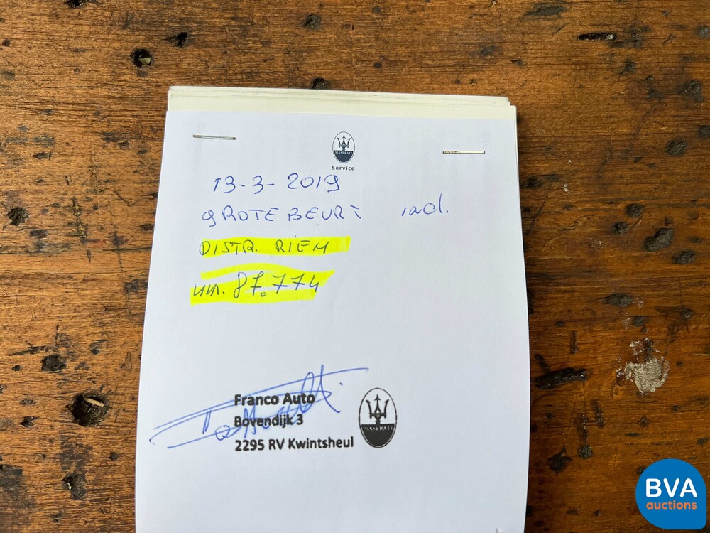 Maserati Ghibli 2 2.8 V6 284 PS 1997 Handbuch, XX-578-X.