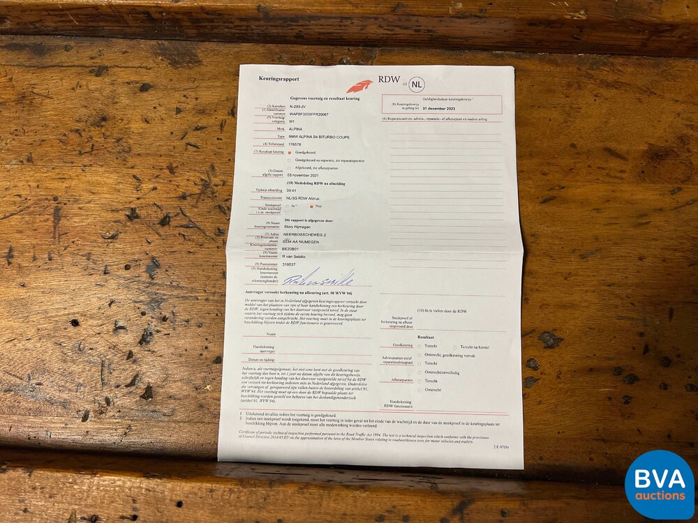 Alpina B4 BiTurbo Coupé 409pk 2015, N-293-JV.